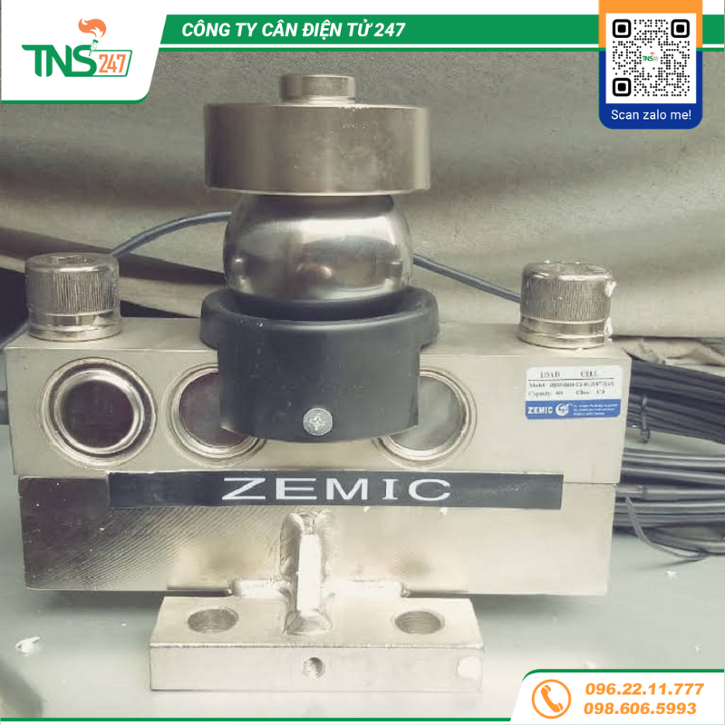 Load cell cầu bi Zemic DHM9B 30 tấn 40 tấn