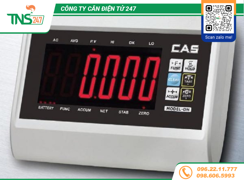 Đầu hiển thị cân Cas DH