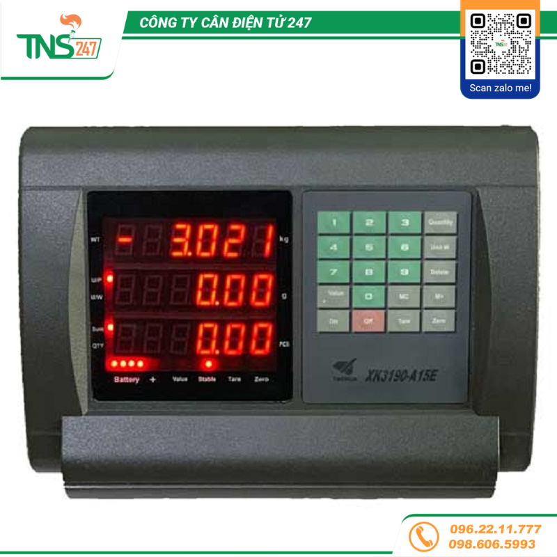 Đầu hiển thị cân đếm Yaohua XK3190-A15E