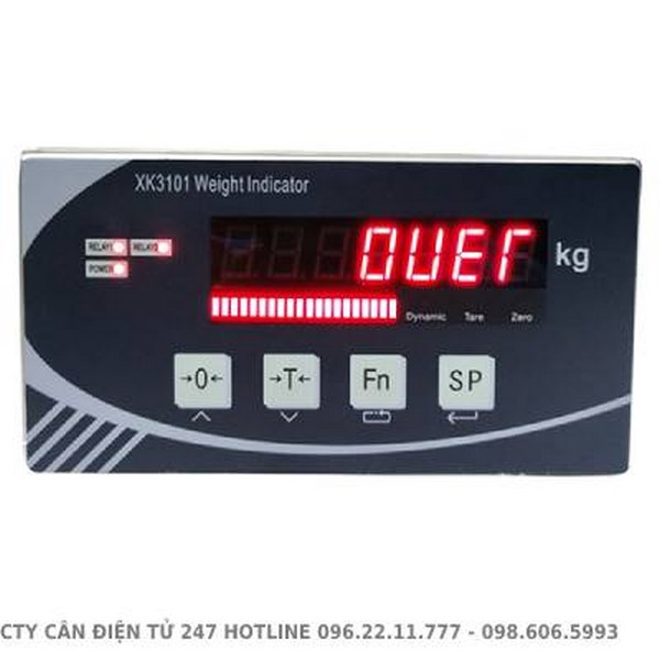 Đầu điều khiển hệ thống là thiết bị rất quan trọng của cân điện tử