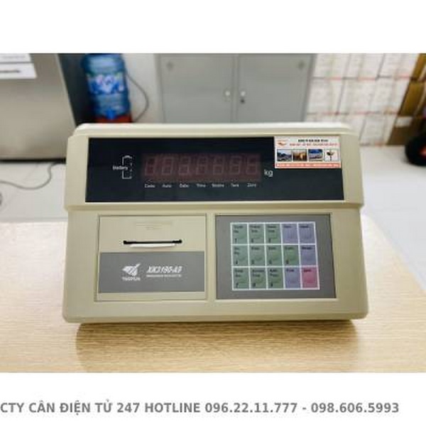Đầu hiển thị cân in phiếu có nhiều chức năng quan trọng